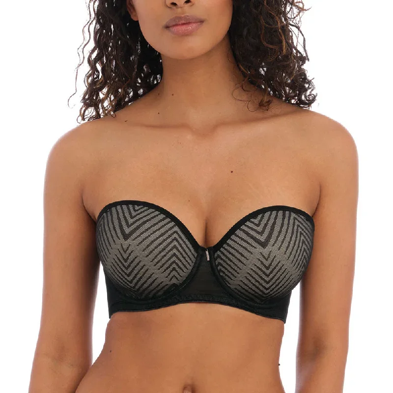 Freya Tailored Moulded Strapless Bra AA401109 Black