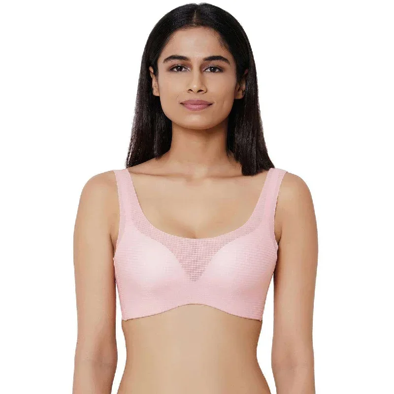 Aura Padded Non-Wired Full Cup T-Shirt Bra - Pink