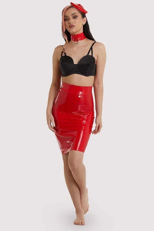 bettie-page-latex-hobble-skirt