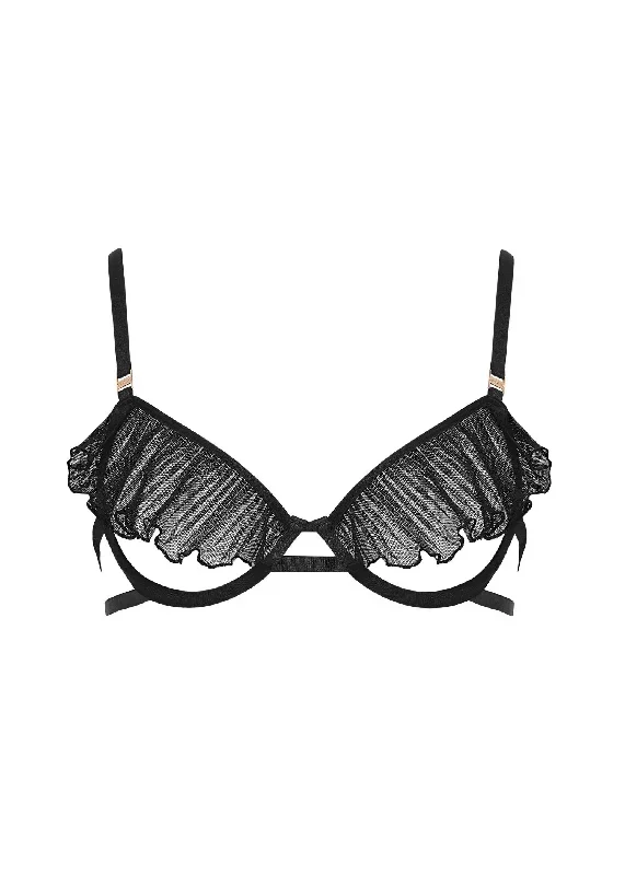 Matisse Semi-Open Wired Bra (Black)