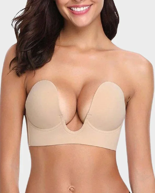 SheCurve Push Up Plunge Bra