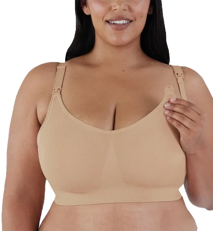 BRAVADO! DESIGNS Body Silk FULL CUP Seamless Nursing Bra (1401VFC)- Butterscotch