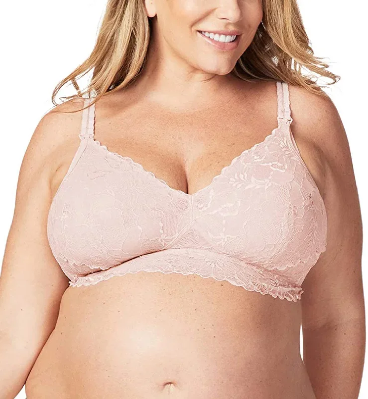 Cake Chantilly Nursing Lace Bralette (29-1045)- Blush