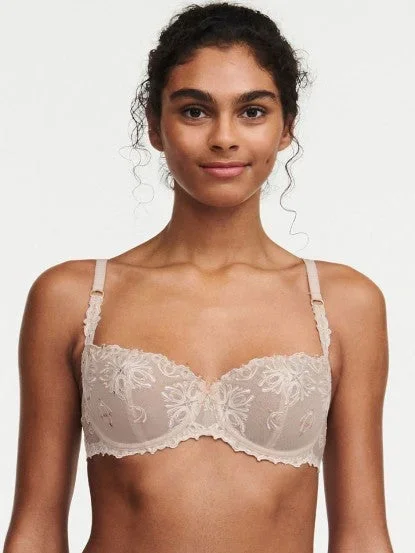 Chantelle Champs Elysees Lace Unlined Demi Bra