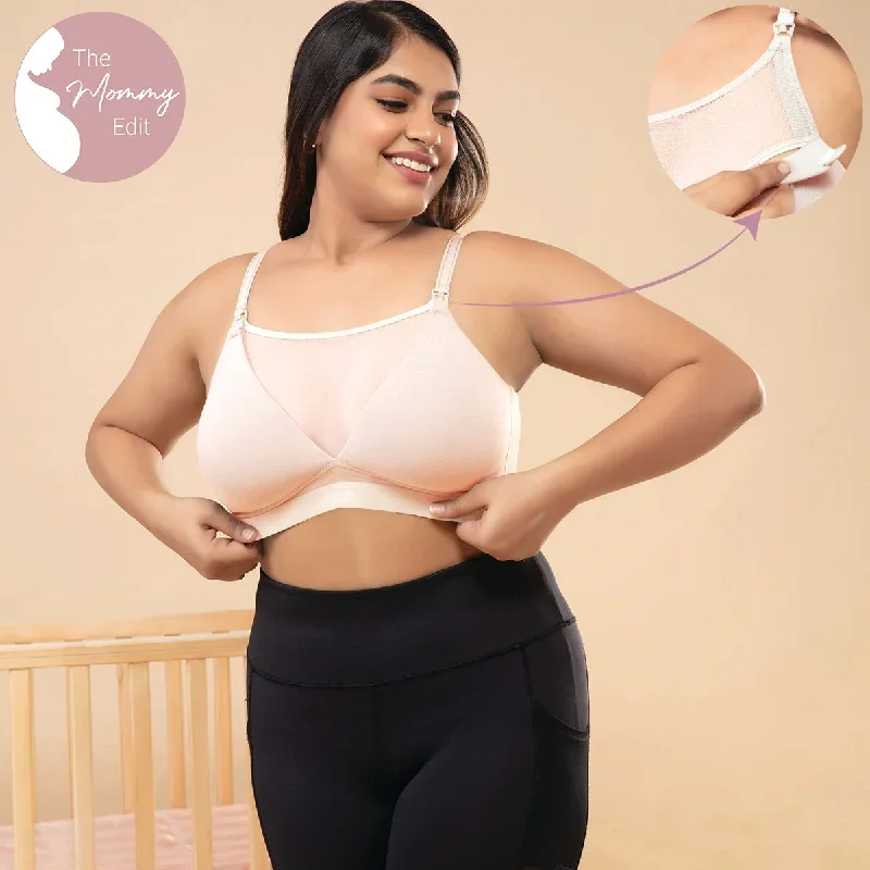 Comfy Maternity Bra - Nude NYB032