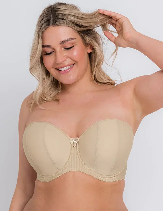 Curvy Kate Luxe CK2601 Biscotti Strapless Multiway Bra