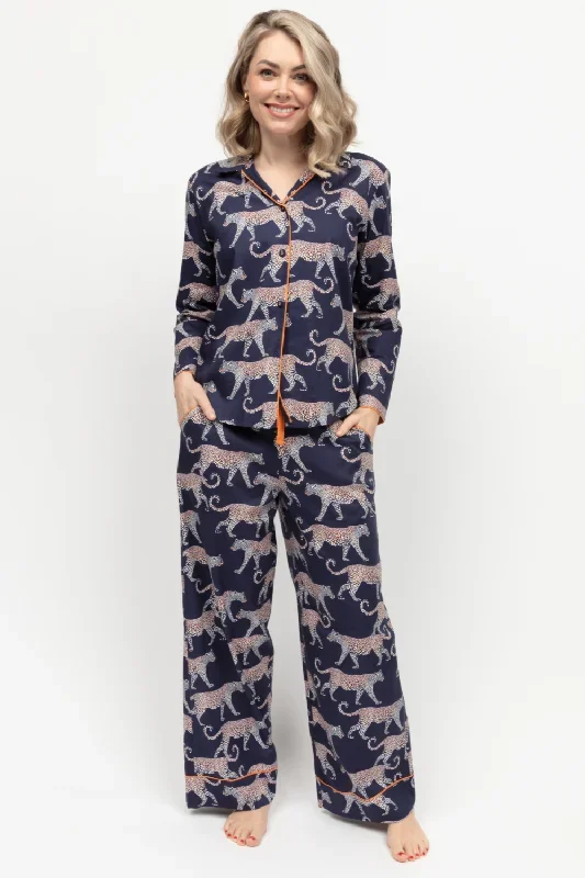 cyberjammies-taylor-leopard-print-long-sleeve-pyjama-top-navy