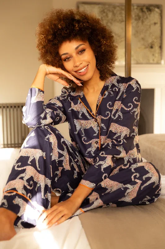 cyberjammies-taylor-leopard-print-long-sleeve-pyjama-top-navy