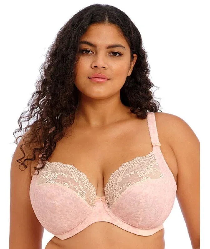 Elomi Lucie Underwire Stretch Plunge Bra - Pale Blush