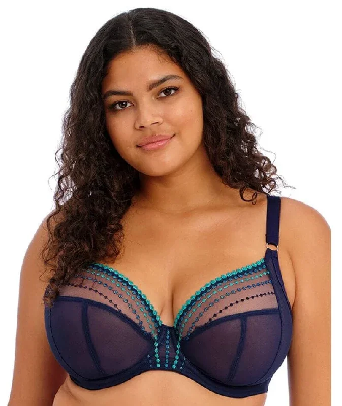 Elomi Matilda Underwired Plunge Bra - Siren Song