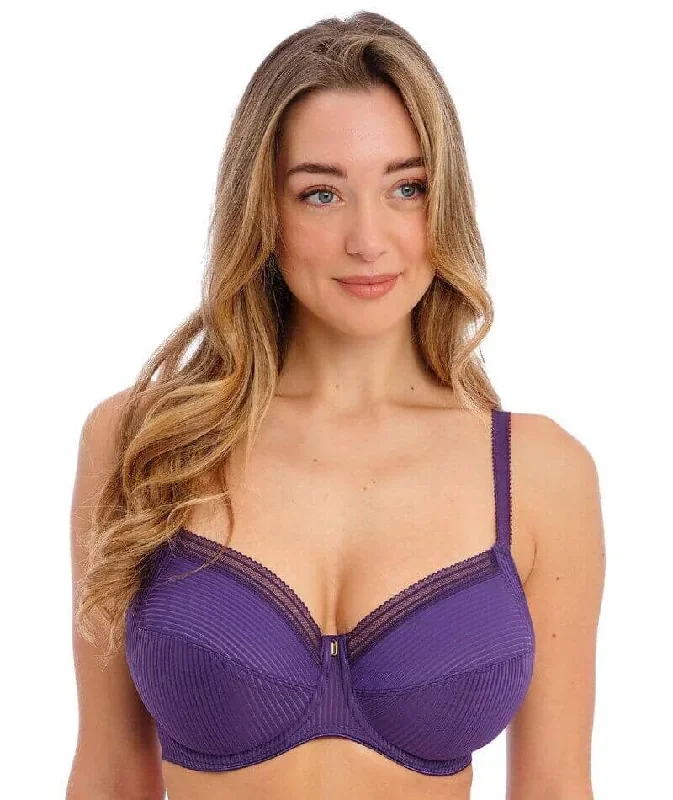 Fantasie Fusion Underwired Full Cup Side Support Bra - Blackberry