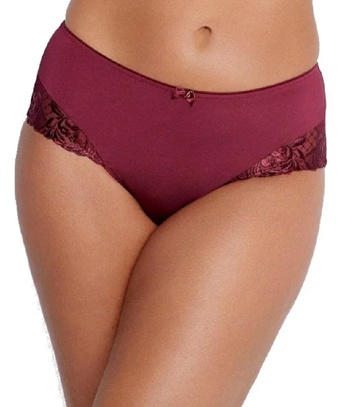 Fayreform Art Deco Allure Midi Brief - Tawny Port/Cafe Creme