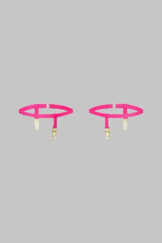 garters-signature-neon-pink-gold-1-pair