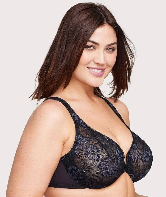 glamorise-front-close-lacey-wonderwire-bra-black