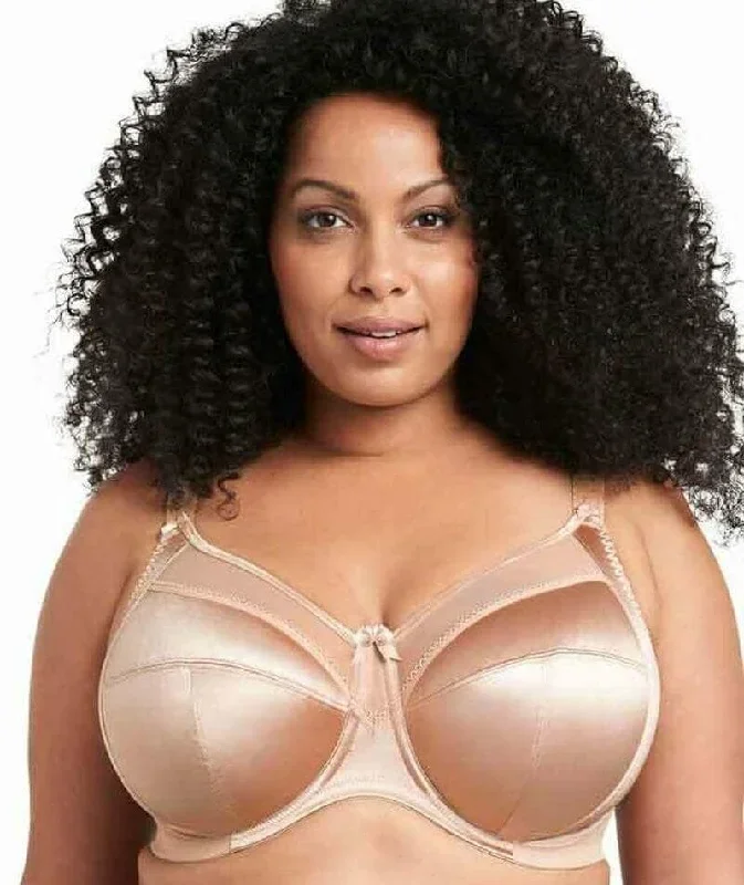 Goddess Keira Underwired Banded Bra - Fawn