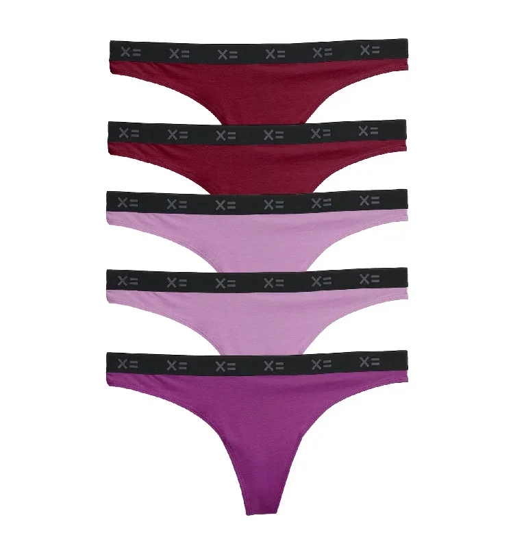 Lightweight Thong 5-Pack LC - Amethyst