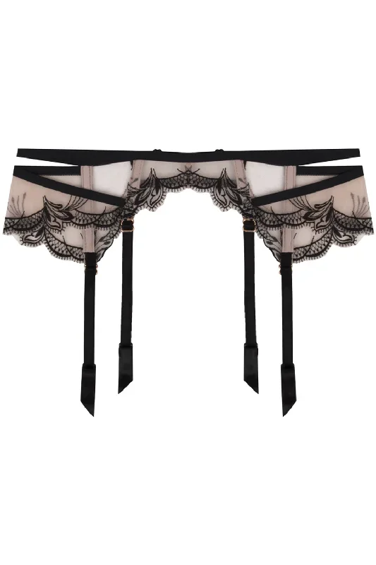 lise-charmel-follement-sexy-suspender-belt-nude-black