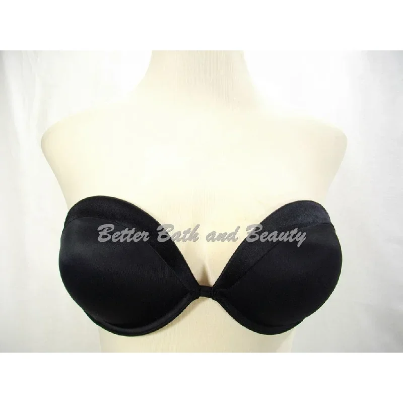 Maidenform 5656 Self Expressions Plunge Convertible Strapless UW Bra 34C Black