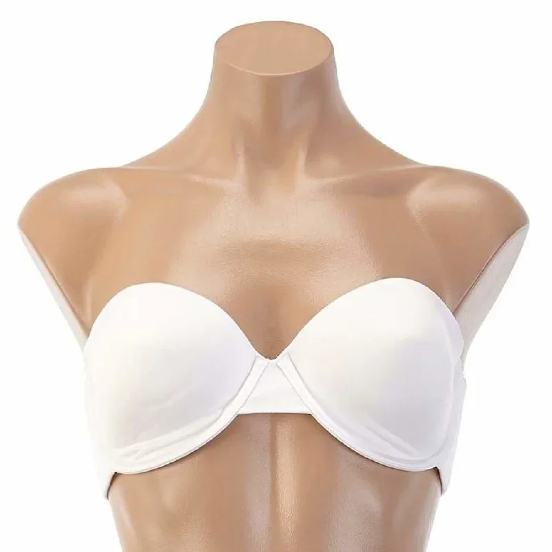 Maidenform 9405 09405 Comfort Devotion Strapless Underwire Bra 36A White NWT