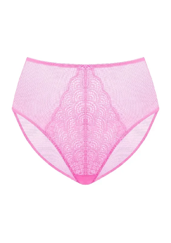 Mermaid High-Rise Lace Brief Underwear