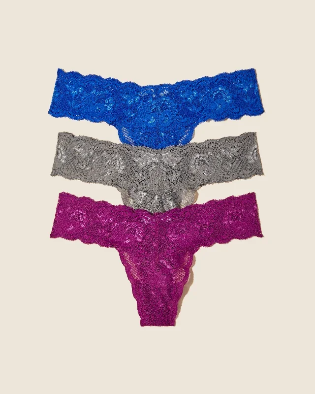 Cutie Lr Thong 3 Pack