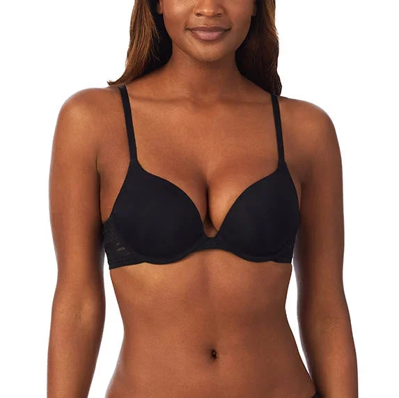 On Gossamer Sleek Micro Black Push Up Bra G9200