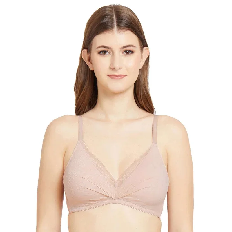 Paloma Padded Non-Wired Full Coverage T-Shirt Bra - Cream