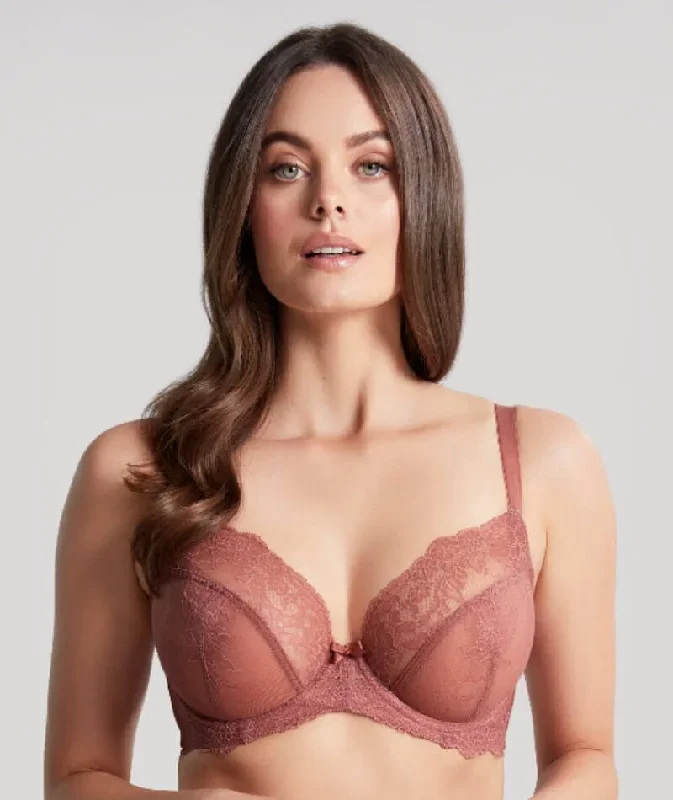 Panache Ana Underwired Plunge Bra - Sienna