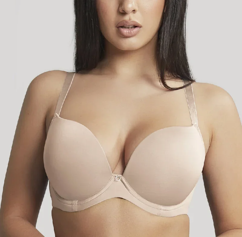 Cleo by Panache Faith Latte Plunge T Shirt Bra 10666