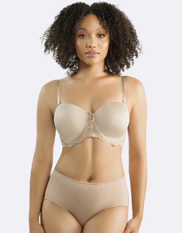 Parfait Elissa Strapless Bra Latte