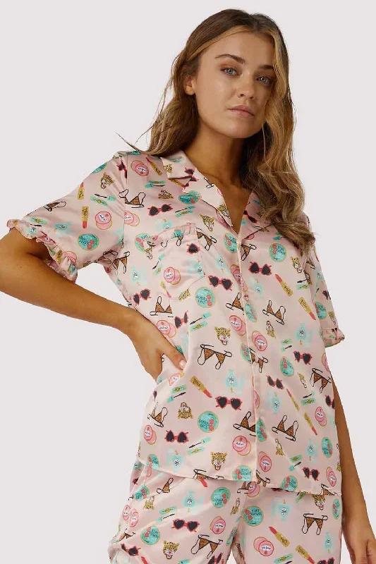Bodil Jane Girls Best Friend Short Pyjama Shirt