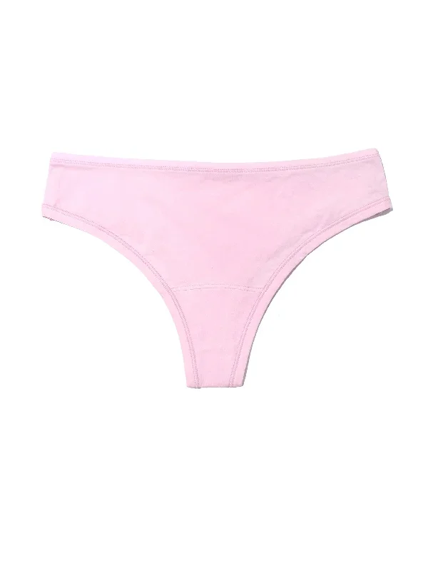 PlayStretch Natural Rise Thong Meadowsweet Pink