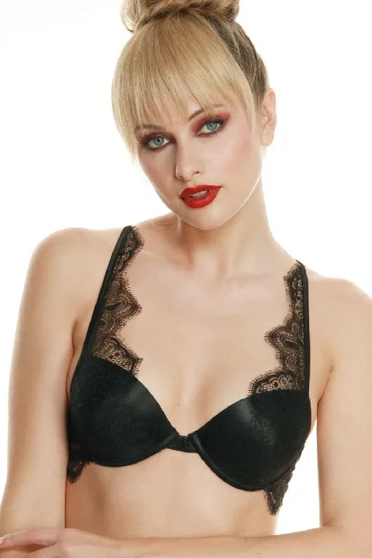 Tresor Push Up Bra With Swarovski Crystals (A-C sizing)