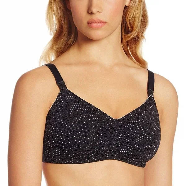 Royce Blossom Black Wireless Nursing Bra 1018