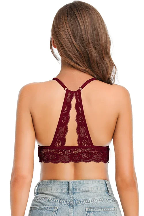 shekini-lace-floral-bra-deep-v-bralette-front-closure-wire-free-racerback-everyday-bra-1