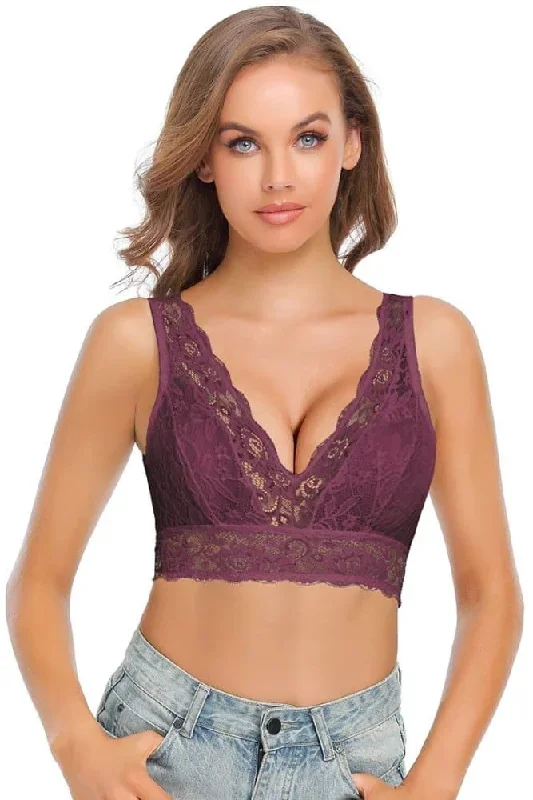 shekini-lace-floral-bra-deep-v-bralette-wire-free-bustier