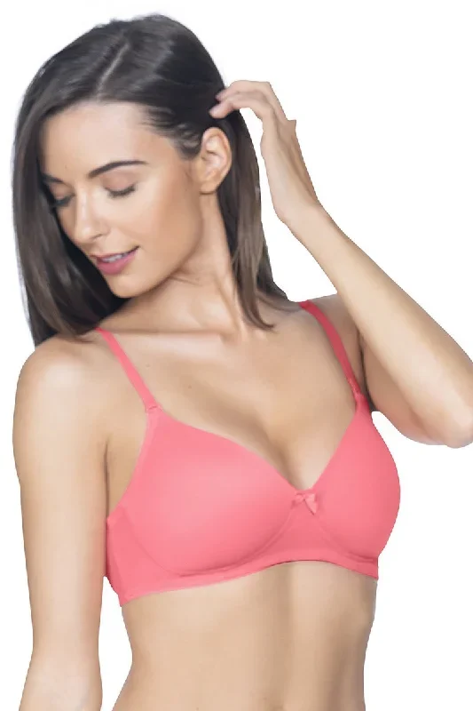 sunkist-coral-smooth-charm-non-wired-t-shirt-bra