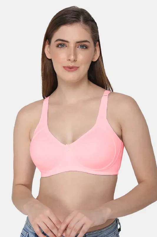 High Coverage Non-Wired Non-Padded Intimacy T-Shirt Bra Other Shades- DEFM