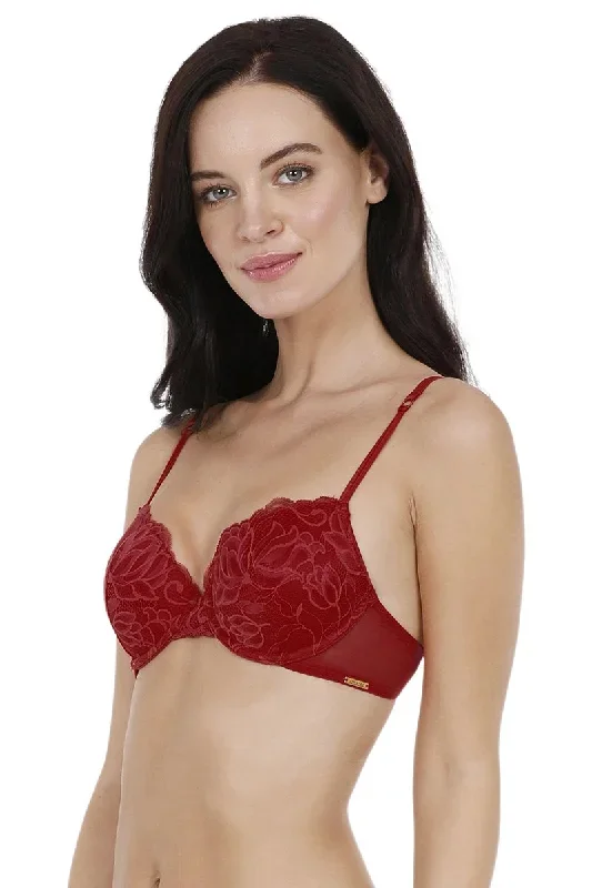 tango-red-lace-demi-push-up-bra