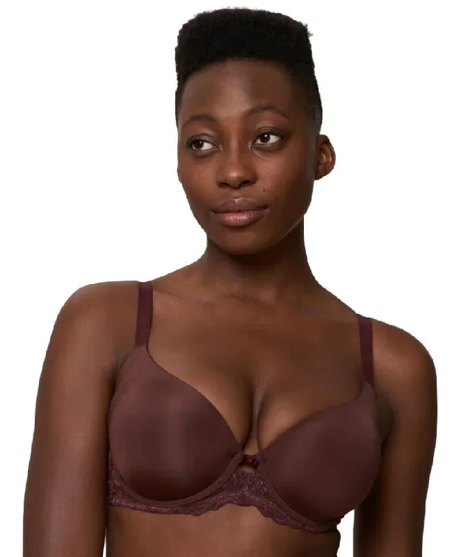 Triumph Amourette Charm Underwired Padded Bra - Decadent Chocolate