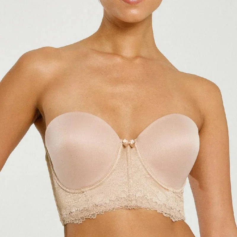 Va Bien Marquise Strapless Low Back Longline Bra 2527