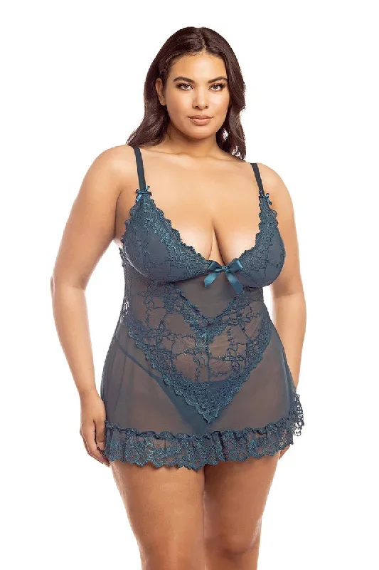 valentine-lace-babydoll-teal