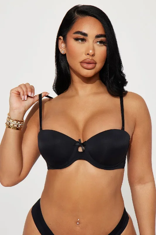 Visible Difference Strapless Multiway Bra - Black