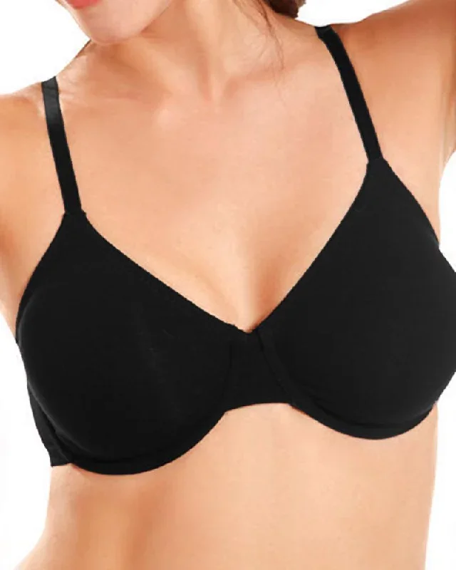 Wild Gentle 008 Bra - Flourish Bra - Cotton Basic Bra - Non Padded Underwired Bra